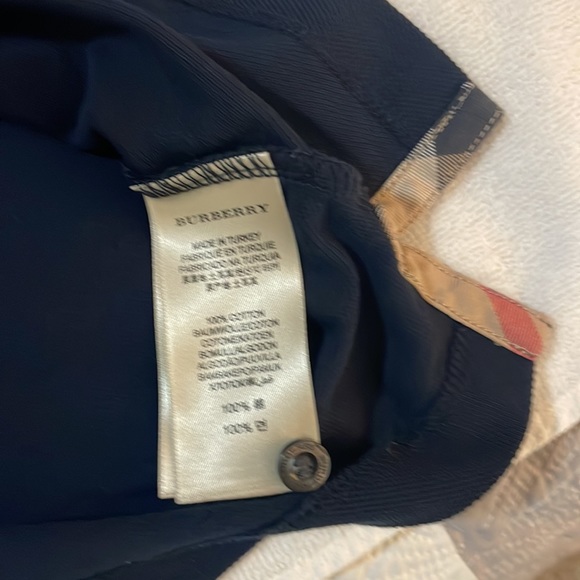 Burberry brit polo navy blue small - Picture 3 of 3